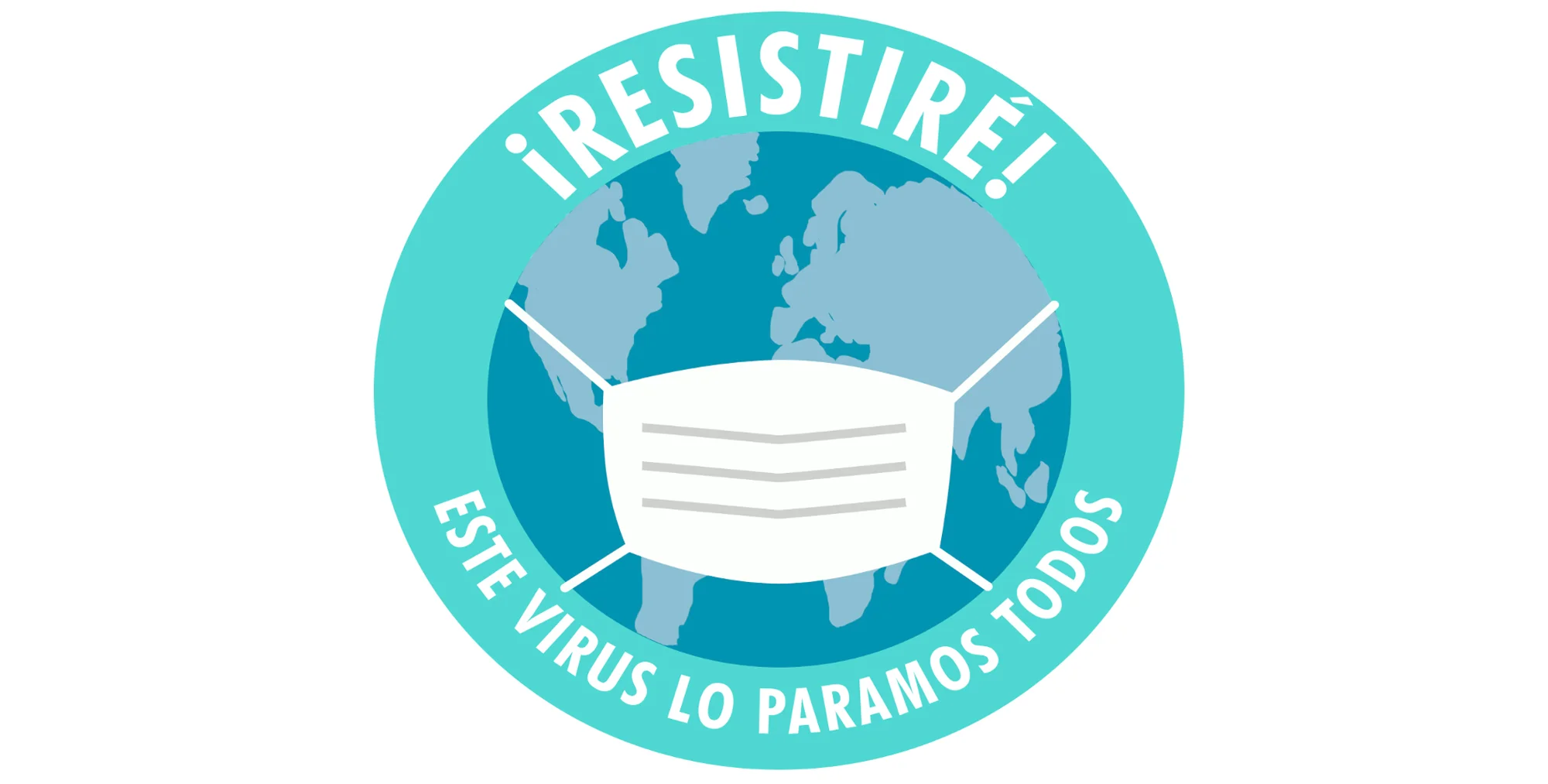 Pins para luchar contra el coronavirus en hospitales.